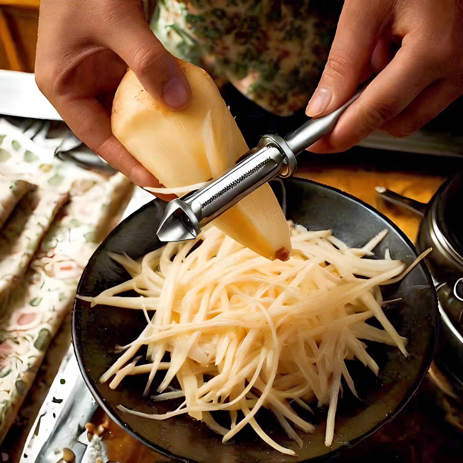 Vegetable Peeler with Bottle Opener Stainless Steel