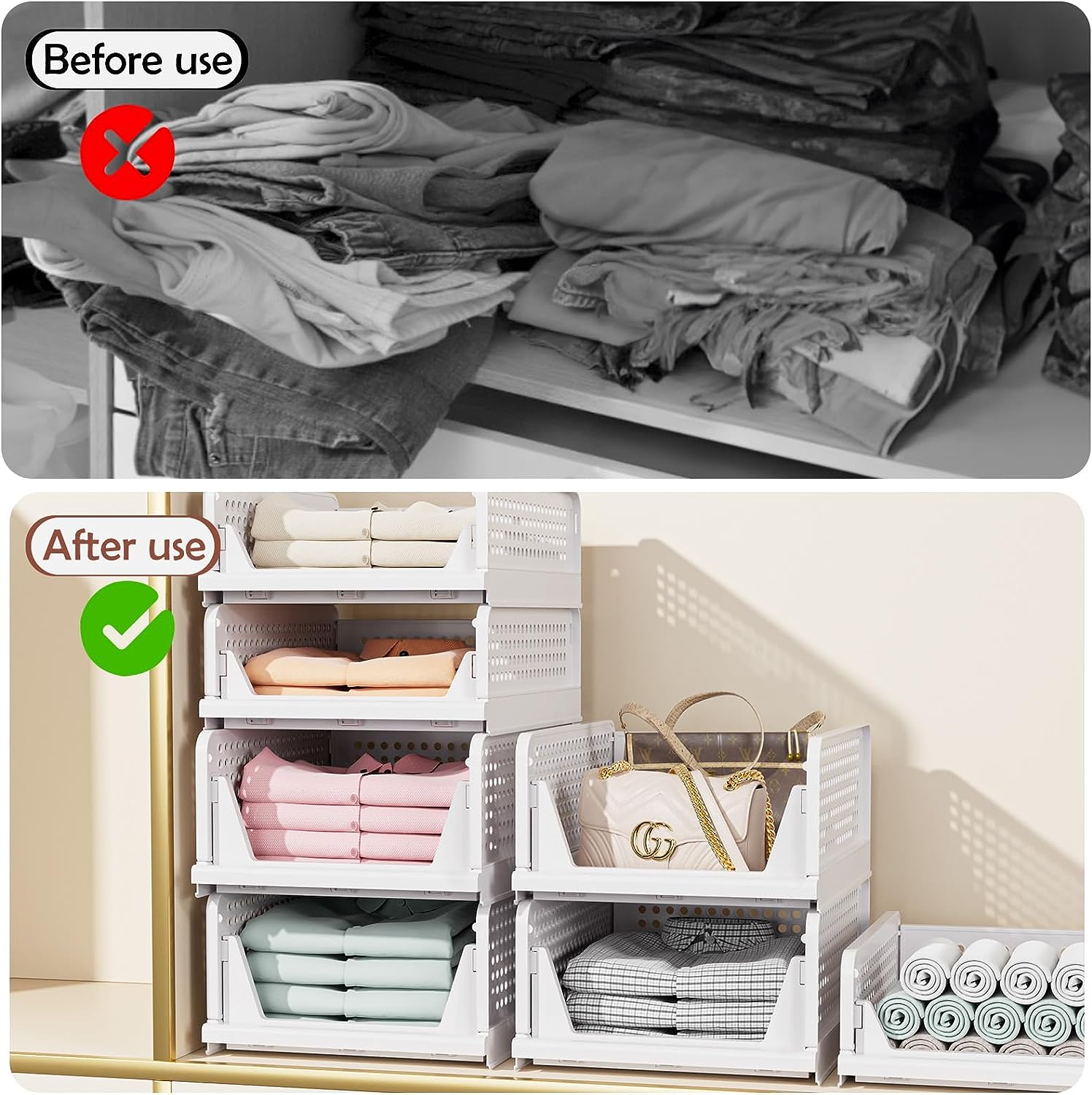 Cupboard Organizer for Clothes