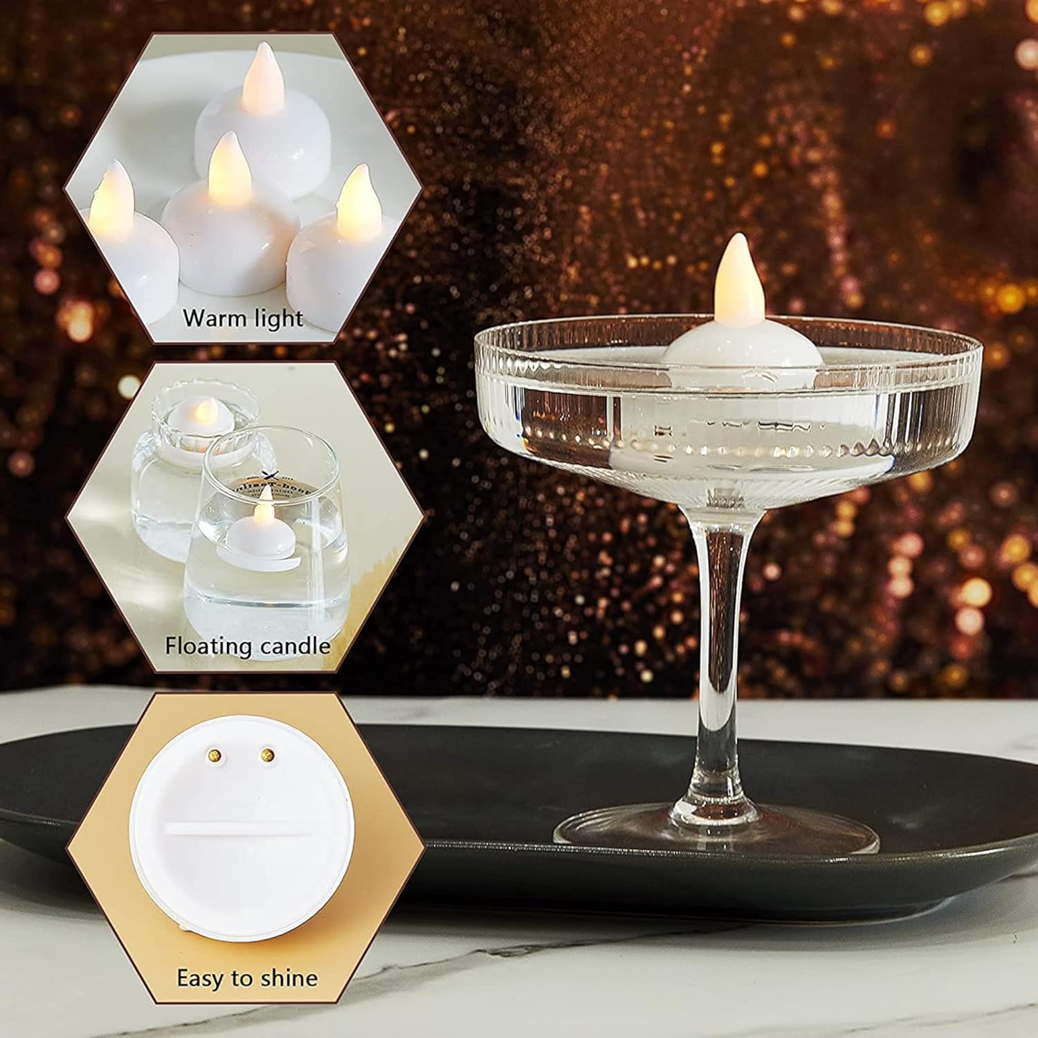 Water Sensor LED Candles