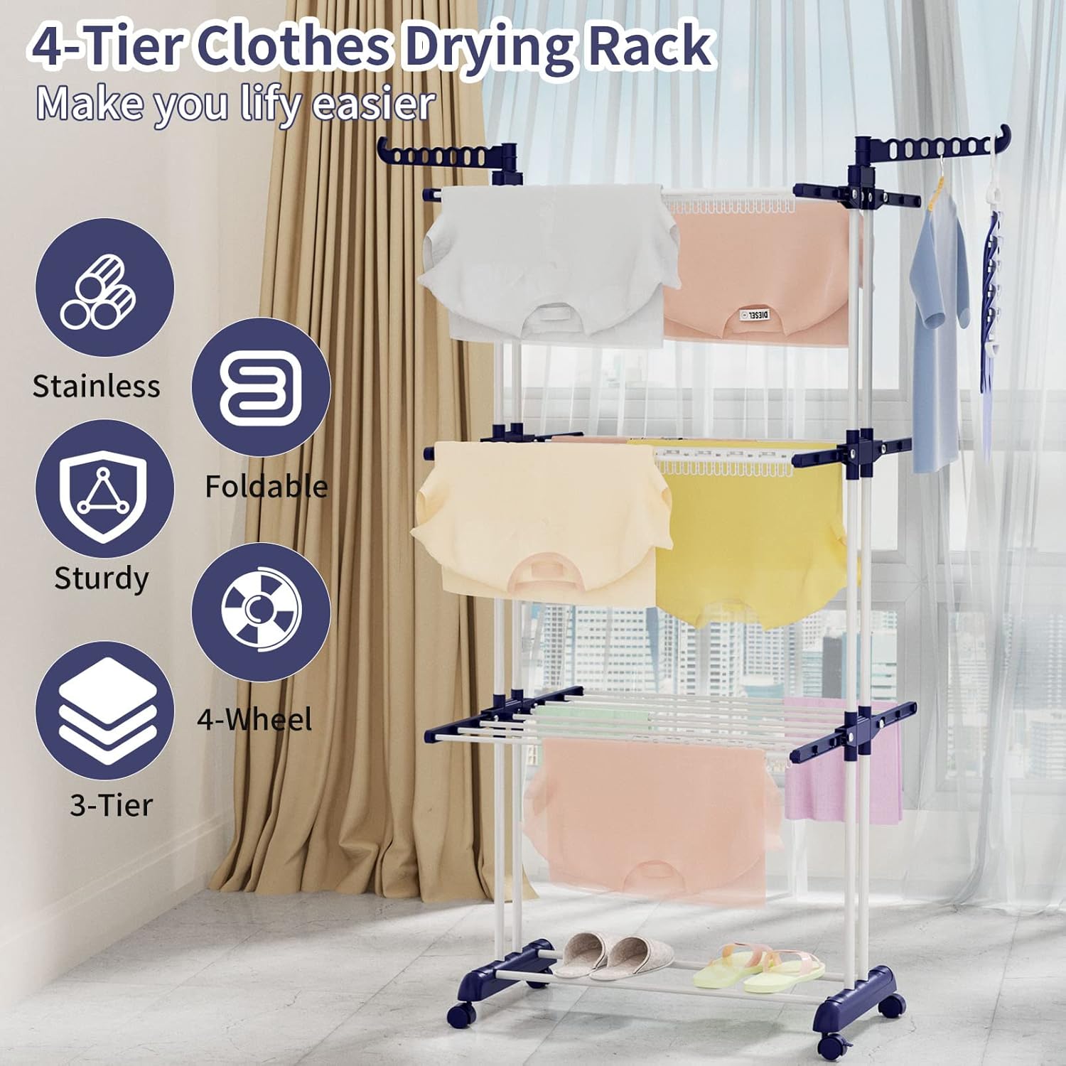 Clothes Stand for Drying Cloth