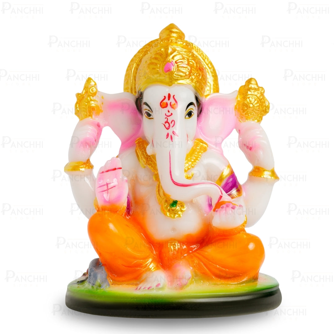 Ganesha Idol for Car Dashboard & Home Decor