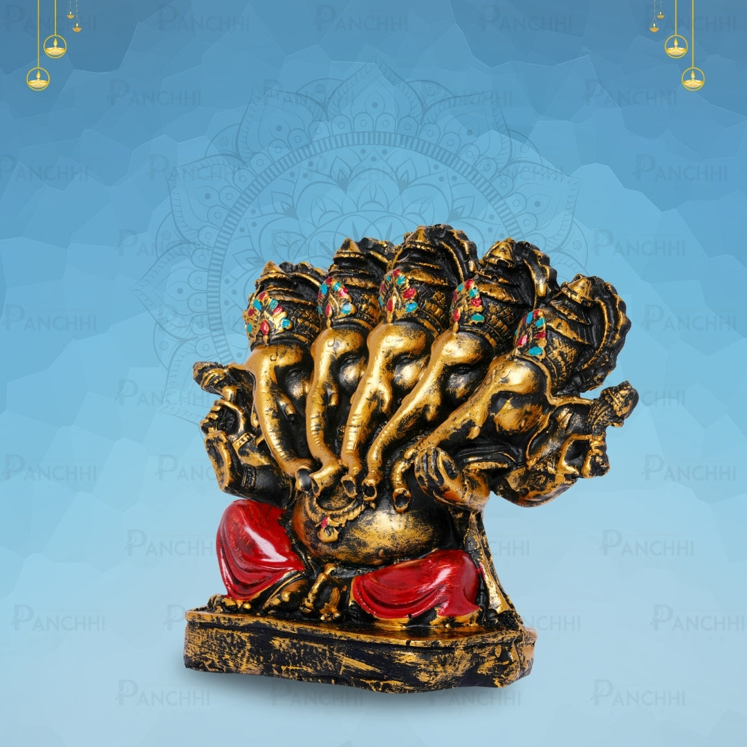 Ganesha Idol for Car Dashboard & Home Decor