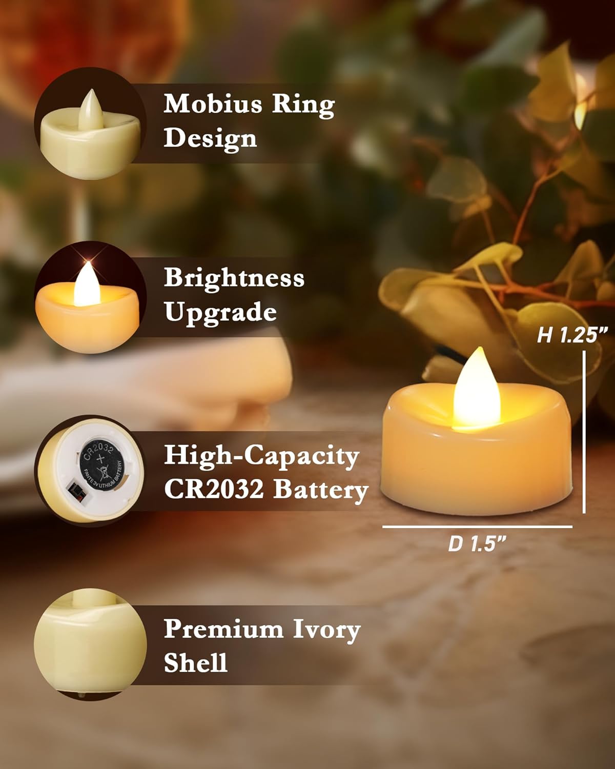 LED Tea Light Candles