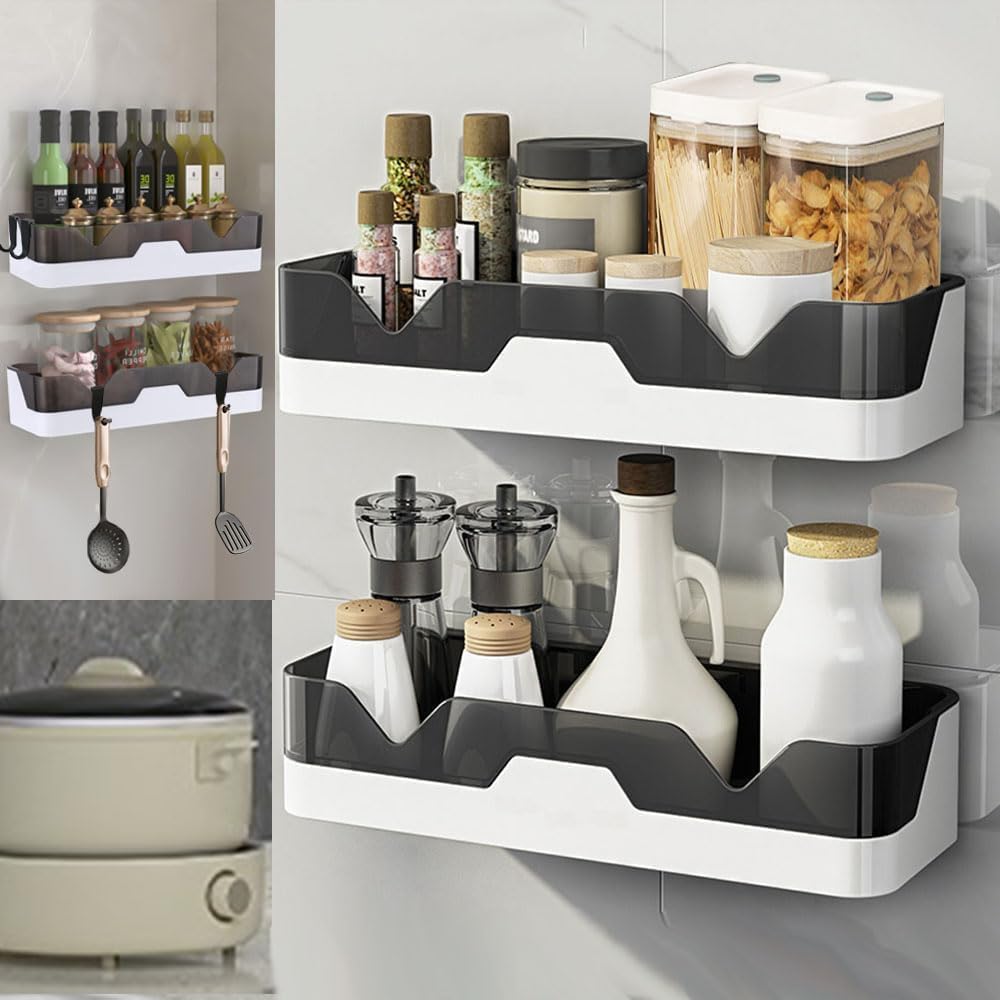 Bathroom & Kitchen Wall Shelf Organiser