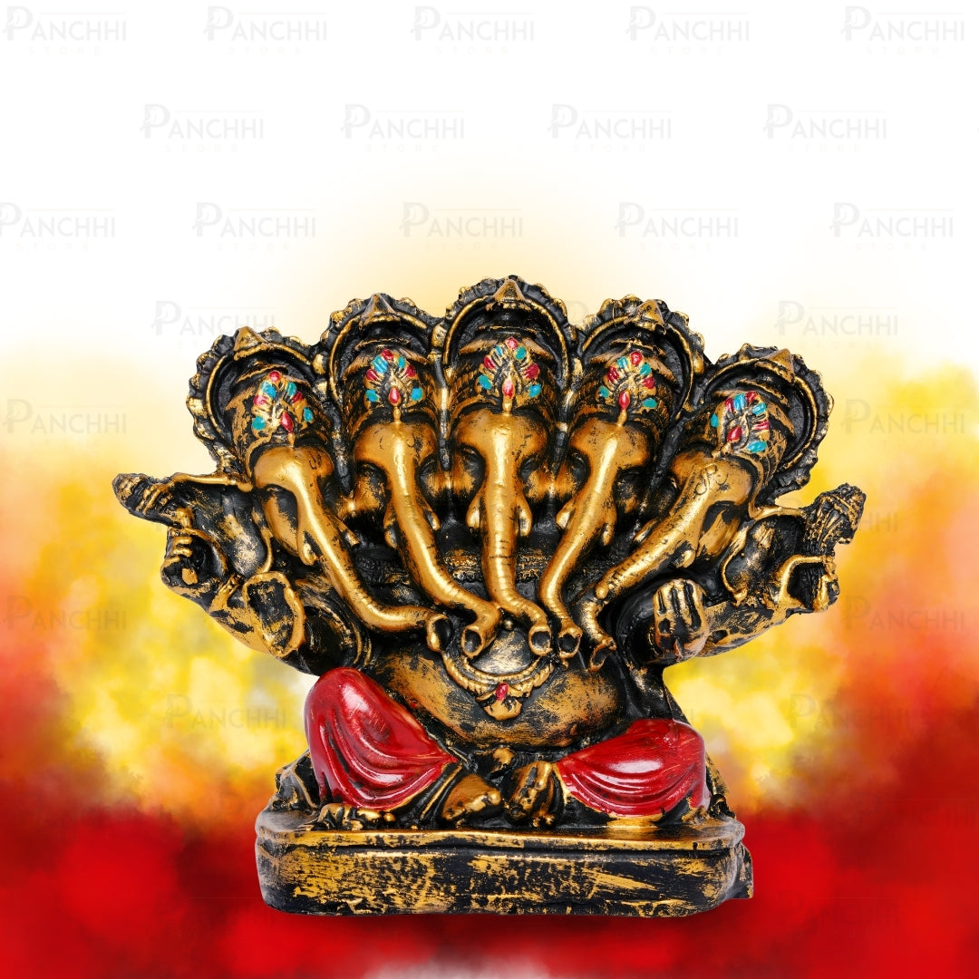 Ganesha Idol for Car Dashboard & Home Decor