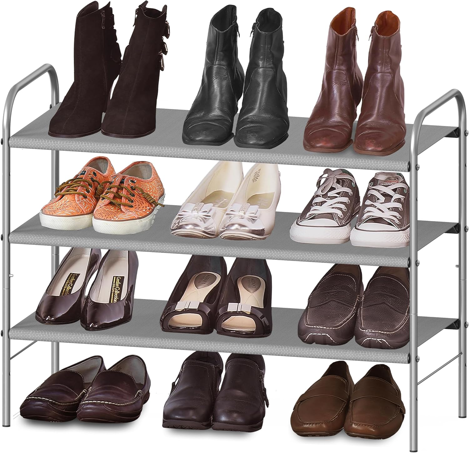 3-Tier Shoe Rack Storage Organizer