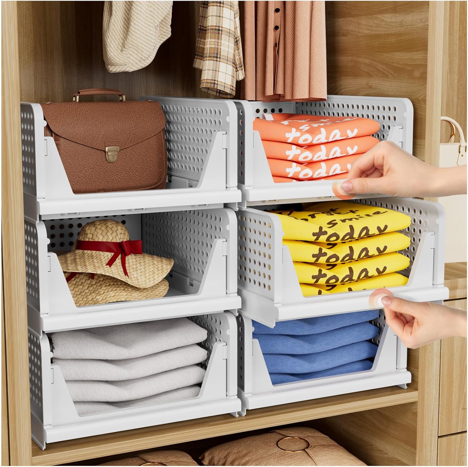 Cupboard Organizer for Clothes